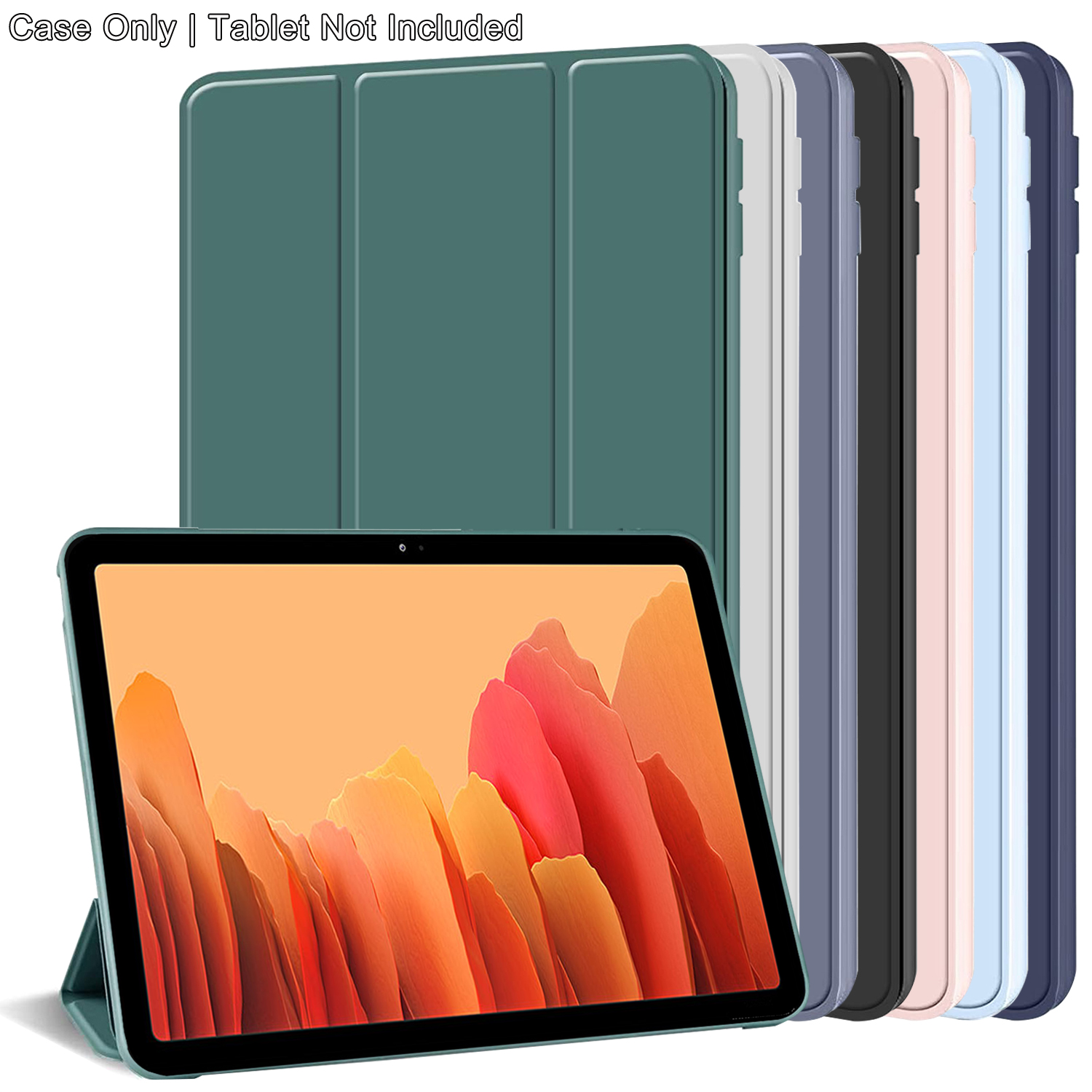 Sticky Note Cube - Tri-fold Flip Case For Samsung Galaxy