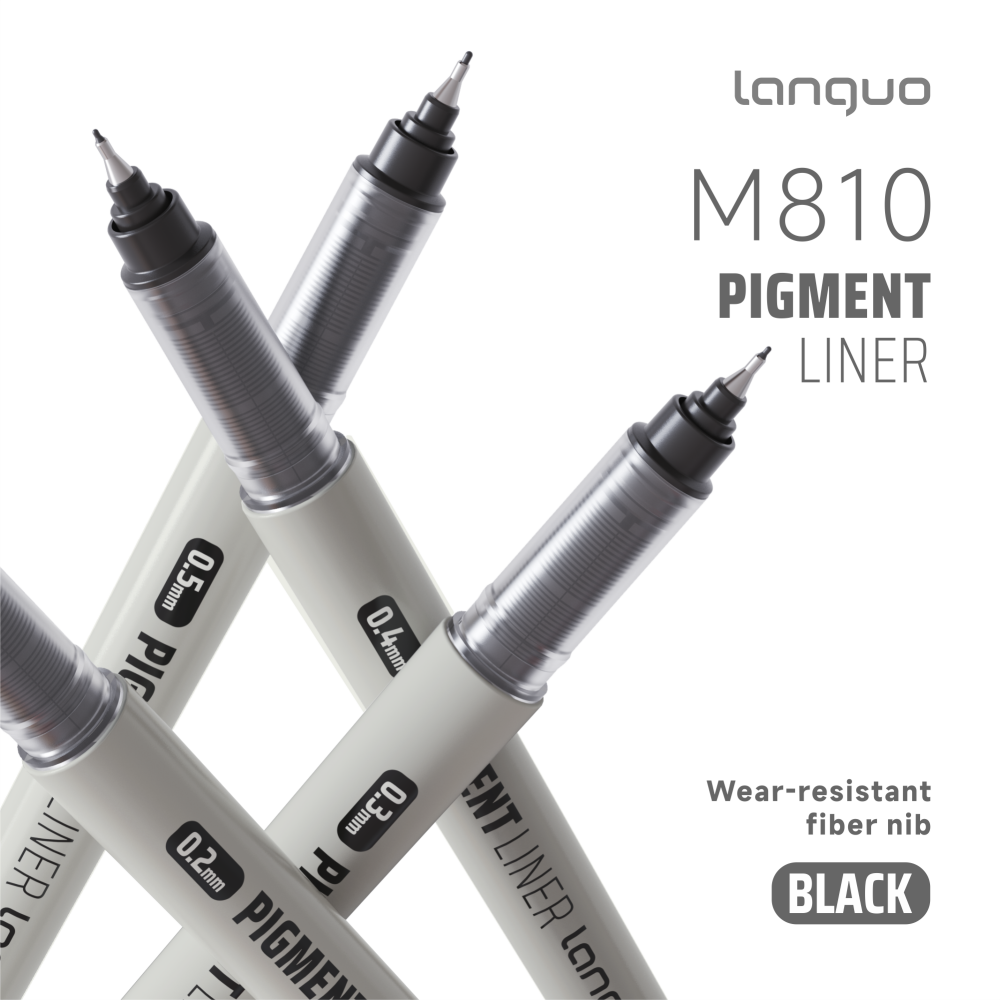 Lion Stationery & Office Supply(Kunshan)Co.Ltd - 4-20pcs Nibs Needle Pigment Liner Pen