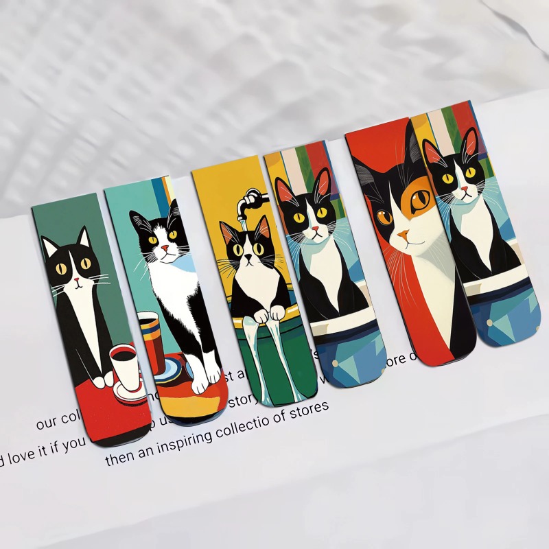 Office Supply Office Stationery Items - 5PCS Simple And Fun Cat Magnetic