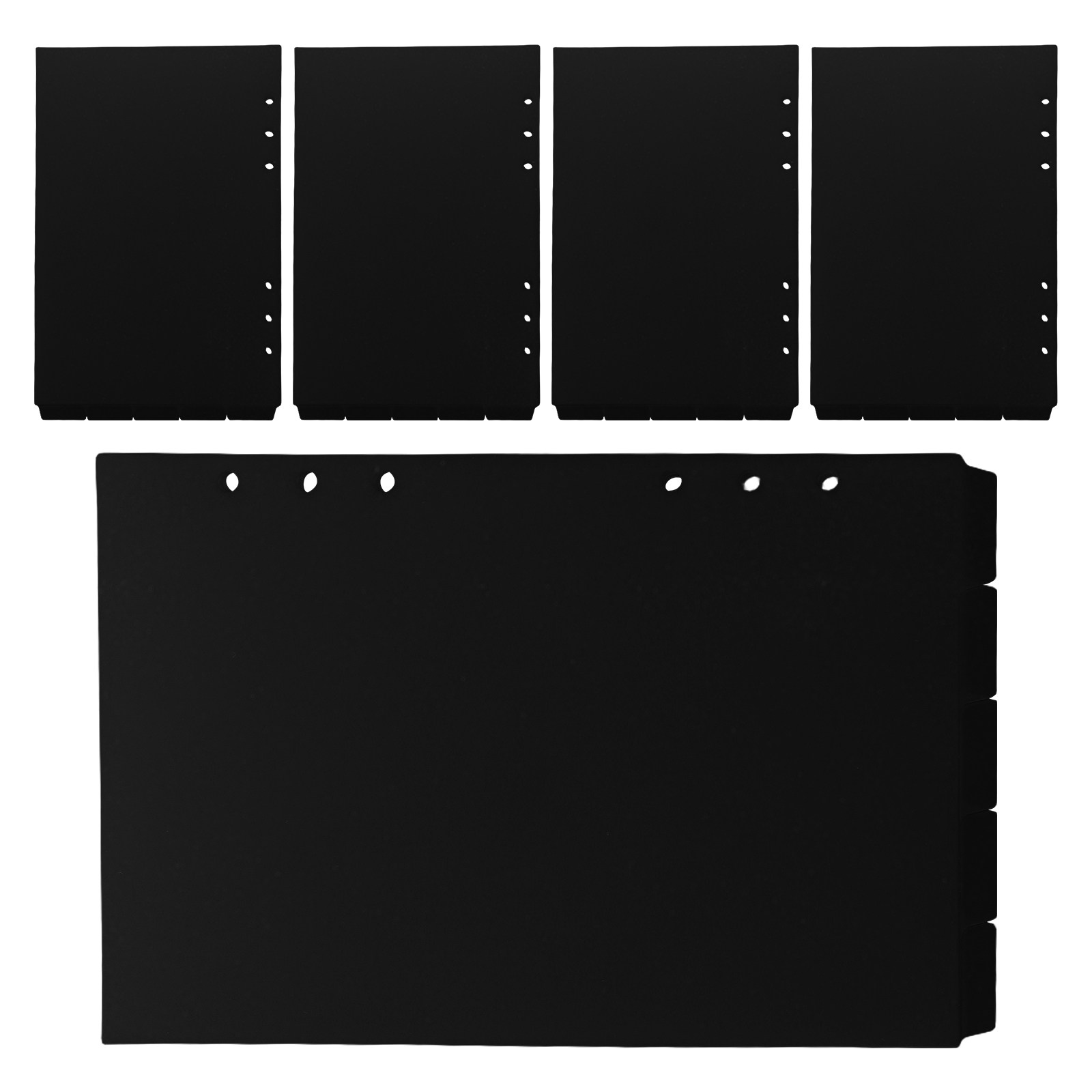 Index Tab Divider - 25Pcs Binder Dividers A5 Size Removable