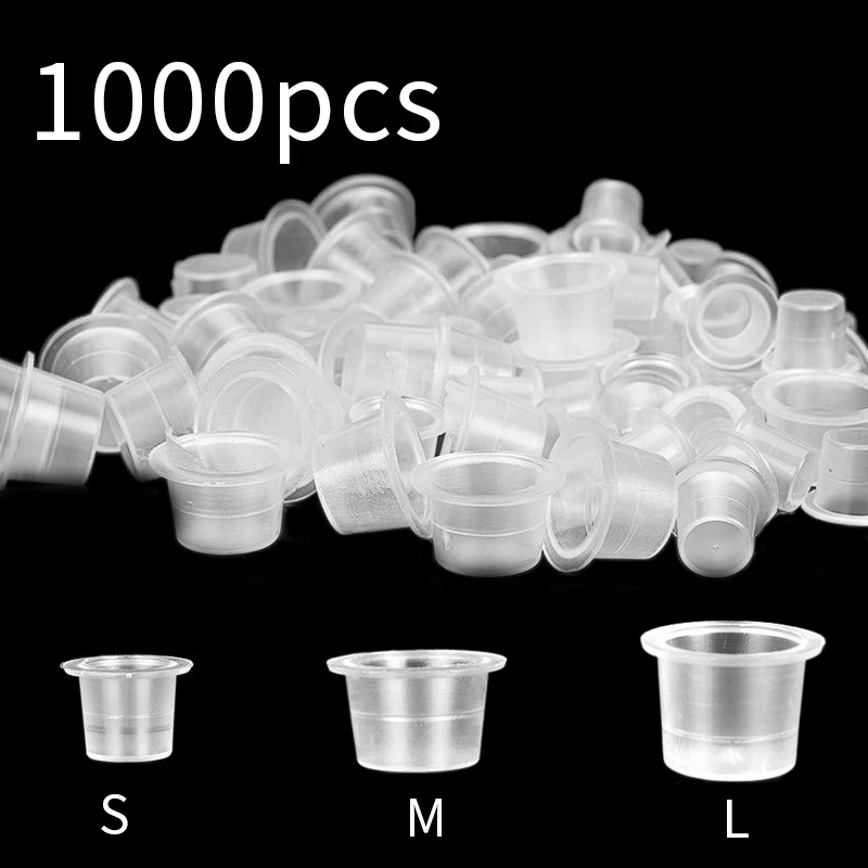 Calligraphy Ink Bottle - 1000PCS TRO Tattoo Ink Cups Plastic