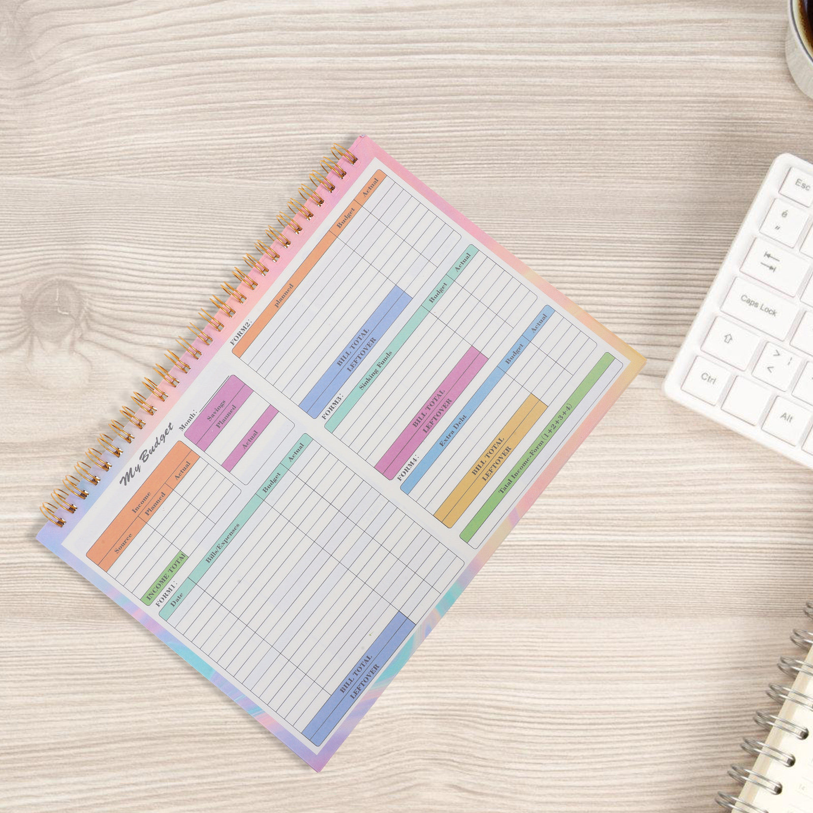 Planner Weekly Budget - B5 Daily Weekly Financial Ledger Expense