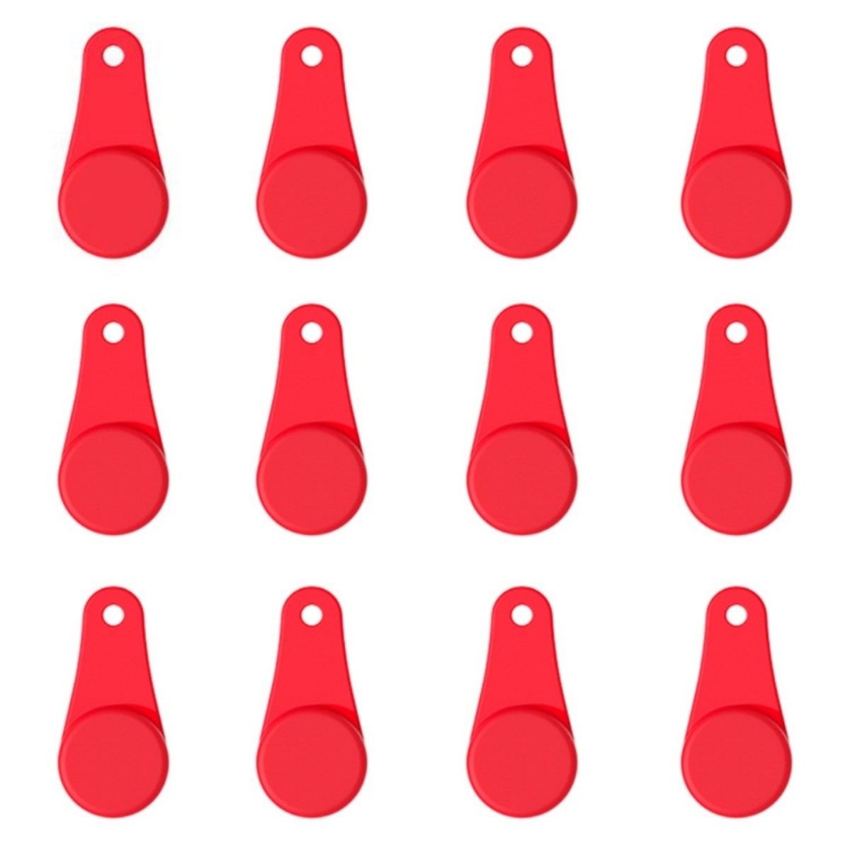 Paperclip Magnetic Set - Set of 12 Magnetic Silicone Buckles