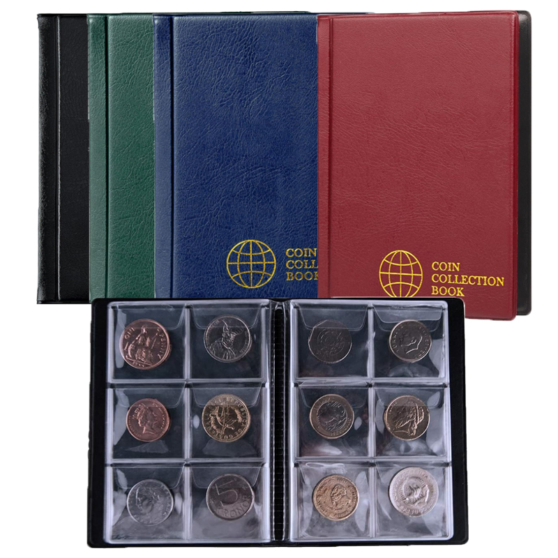 Binding Comb Plastic - 60Pocket Coin Collection Album Coin Collection