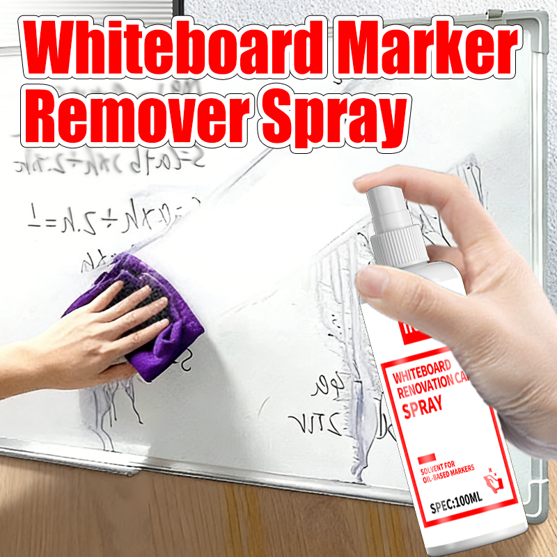 Whiteboard Marker Set - Ifubo Whiteboard Marker Remover Spray, Multi-Purpose