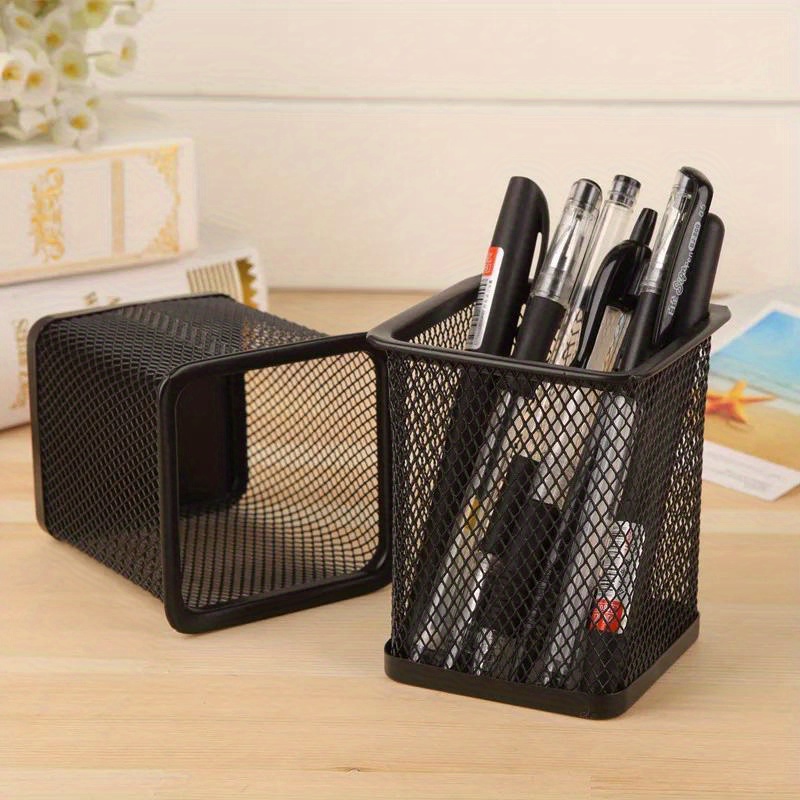 Grid pen holder with large cap - Stationery Office Supply Store ulasan dan harga