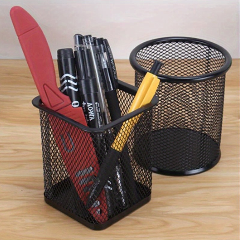 Grid pen holder with large cap - Stationery Office Supply Store ulasan dan harga