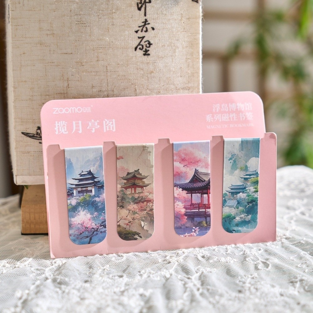 Retro Magnetic Bookmarks Set A - Paperclip Magnetic Set ulasan dan harga