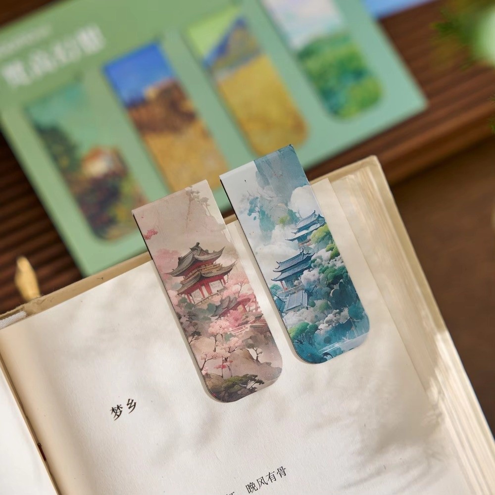 Retro Magnetic Bookmarks Set A - Paperclip Magnetic Set ulasan dan harga