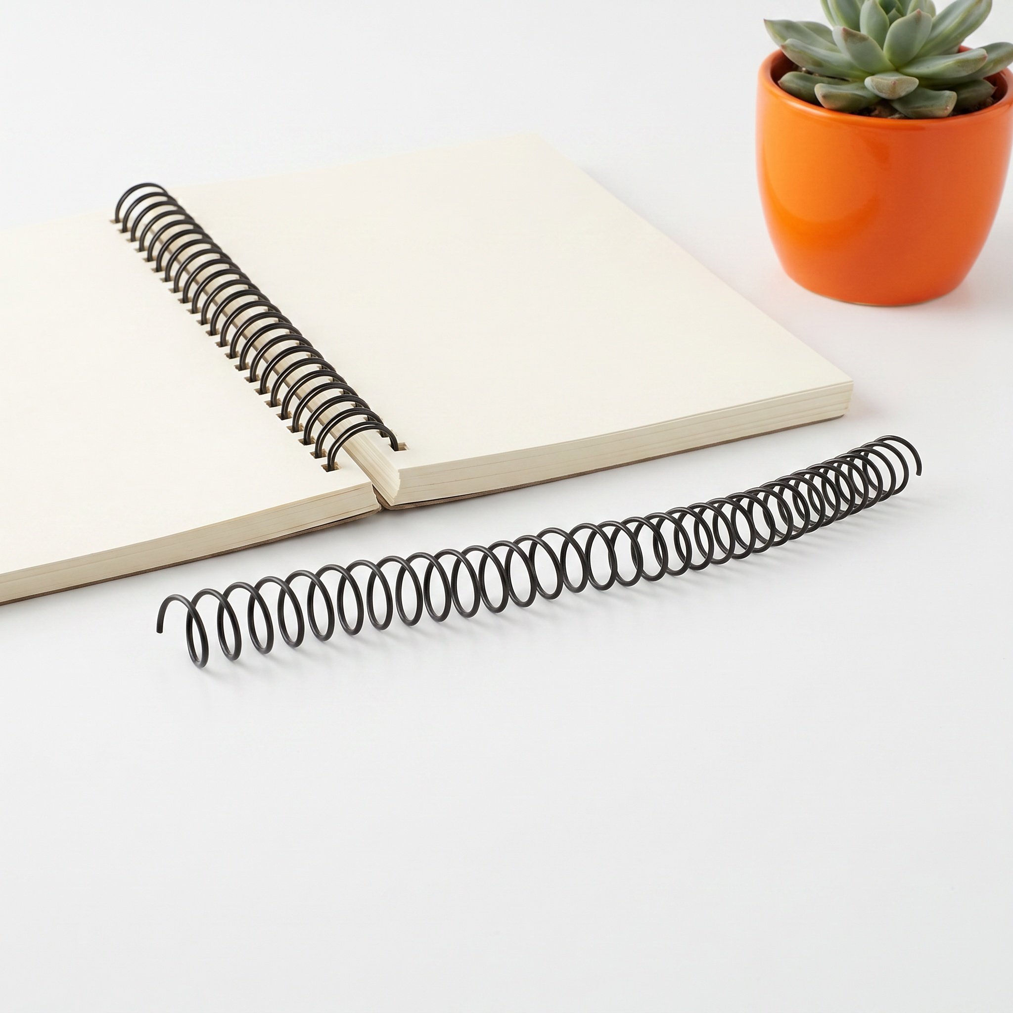15Pcs Black Spiral Binding Coi - Binding Comb Plastic ulasan dan harga
