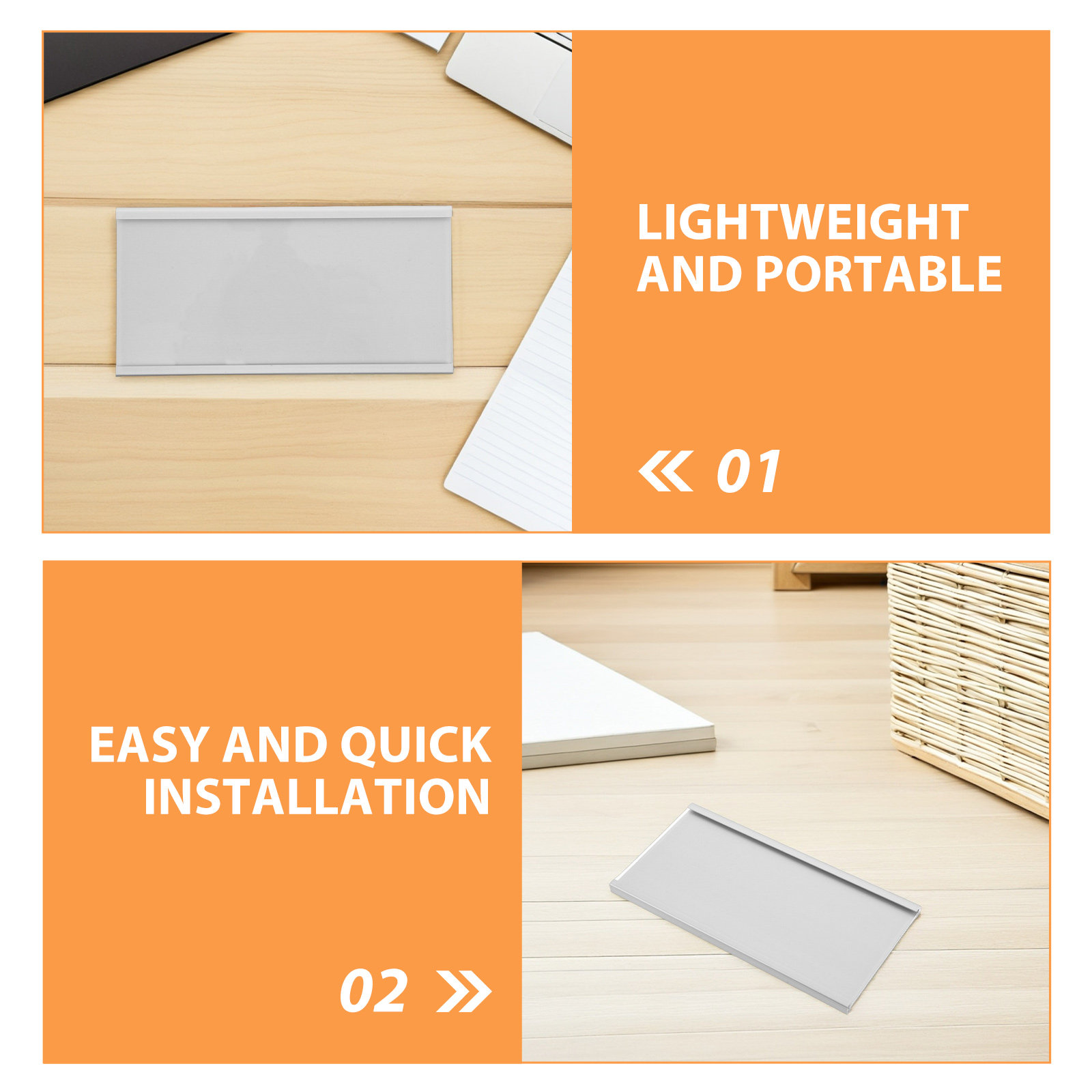 Sleek Aluminum Name Plate Hold - Desk Name Plate ulasan dan harga