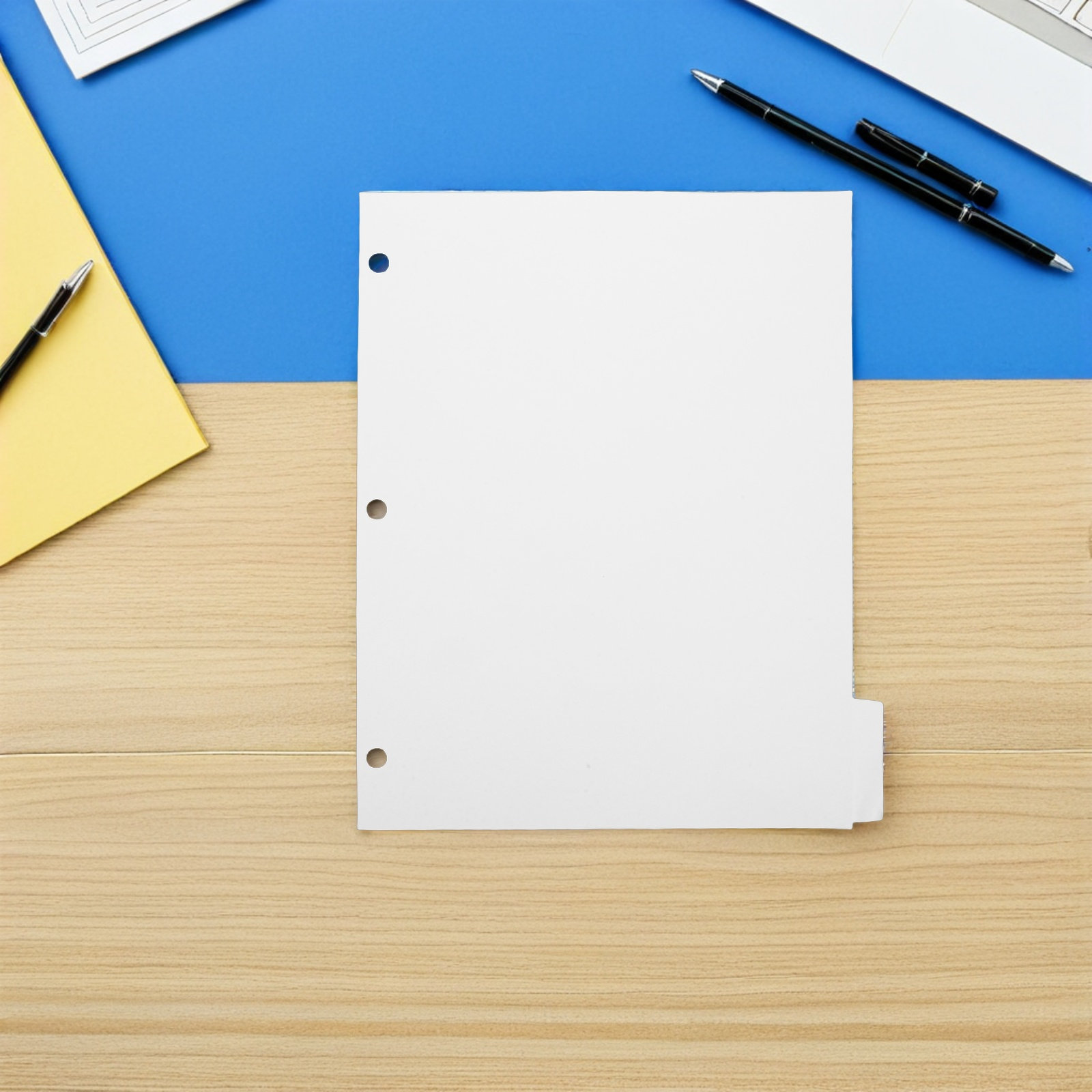 4Sets Blank Write on Binder Di - Index Tab Divider ulasan dan harga
