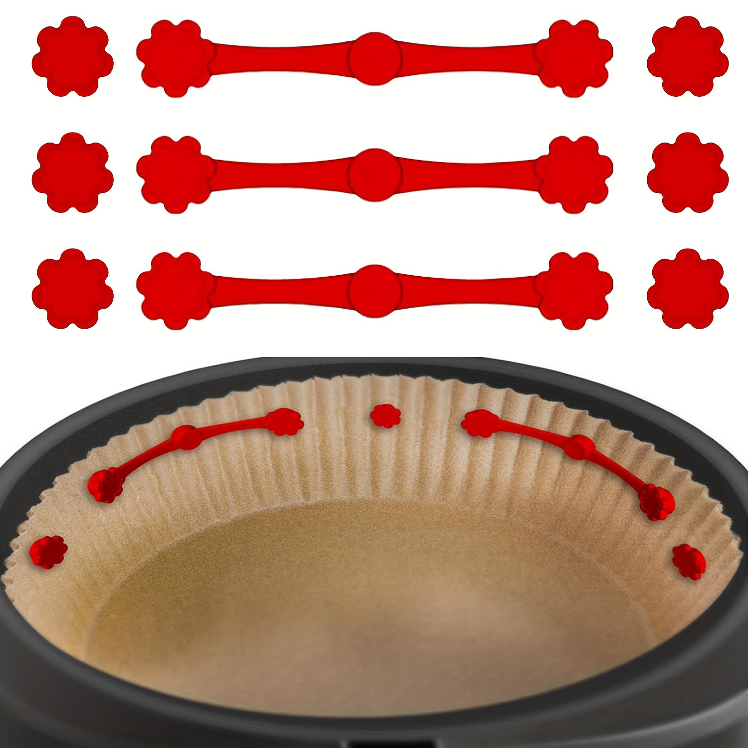 Air Fryer Magnet Silicone Buck - Paperclip Magnetic Set ulasan dan harga