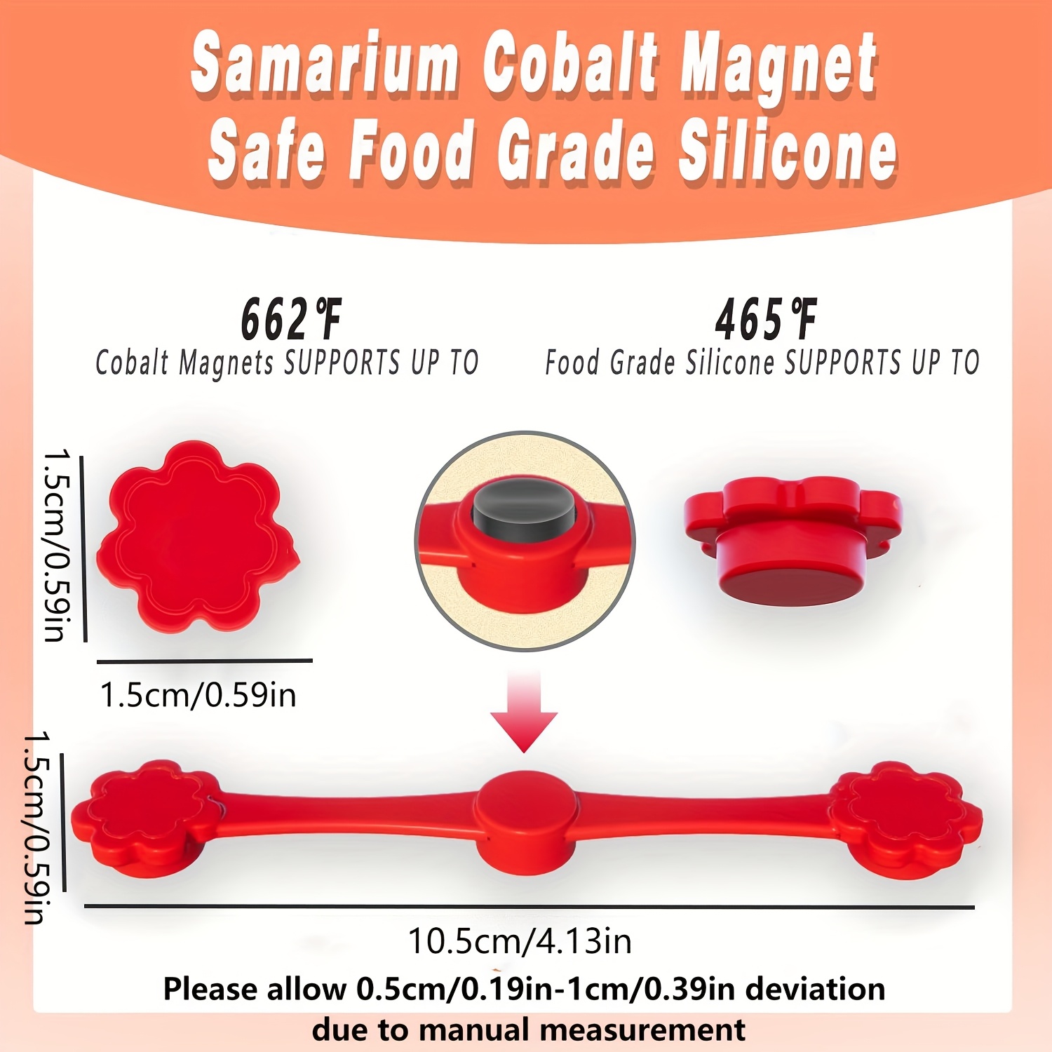 Air Fryer Magnet Silicone Buck - Paperclip Magnetic Set ulasan dan harga