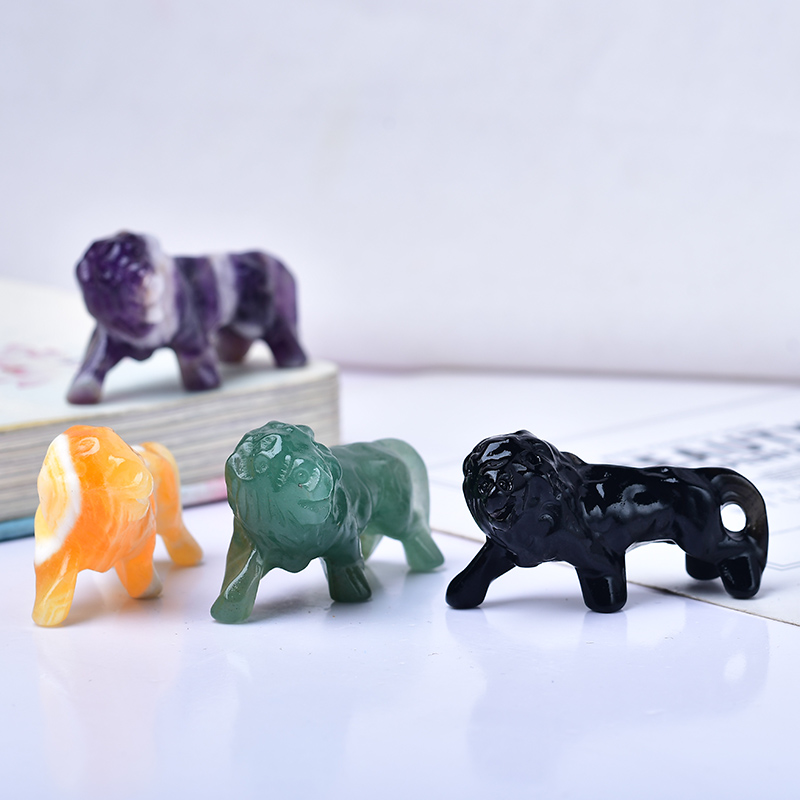 Natural Crystal Obsidian Lion. - Lion Stationery & Office Supply(Kunshan)Co.Ltd ulasan dan harga