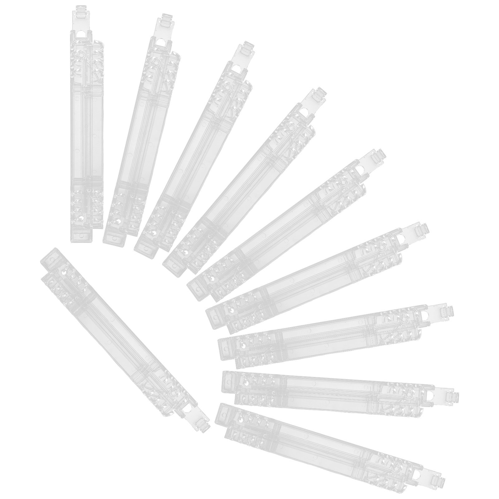 10Pcs Spiral Binder Rings Plas - Binding Comb Plastic ulasan dan harga