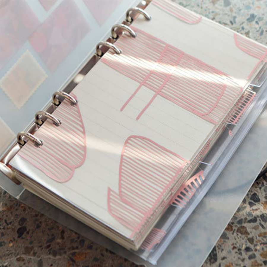 5pcs A5 leaf style Notebook Cl - Index Tab Divider ulasan dan harga