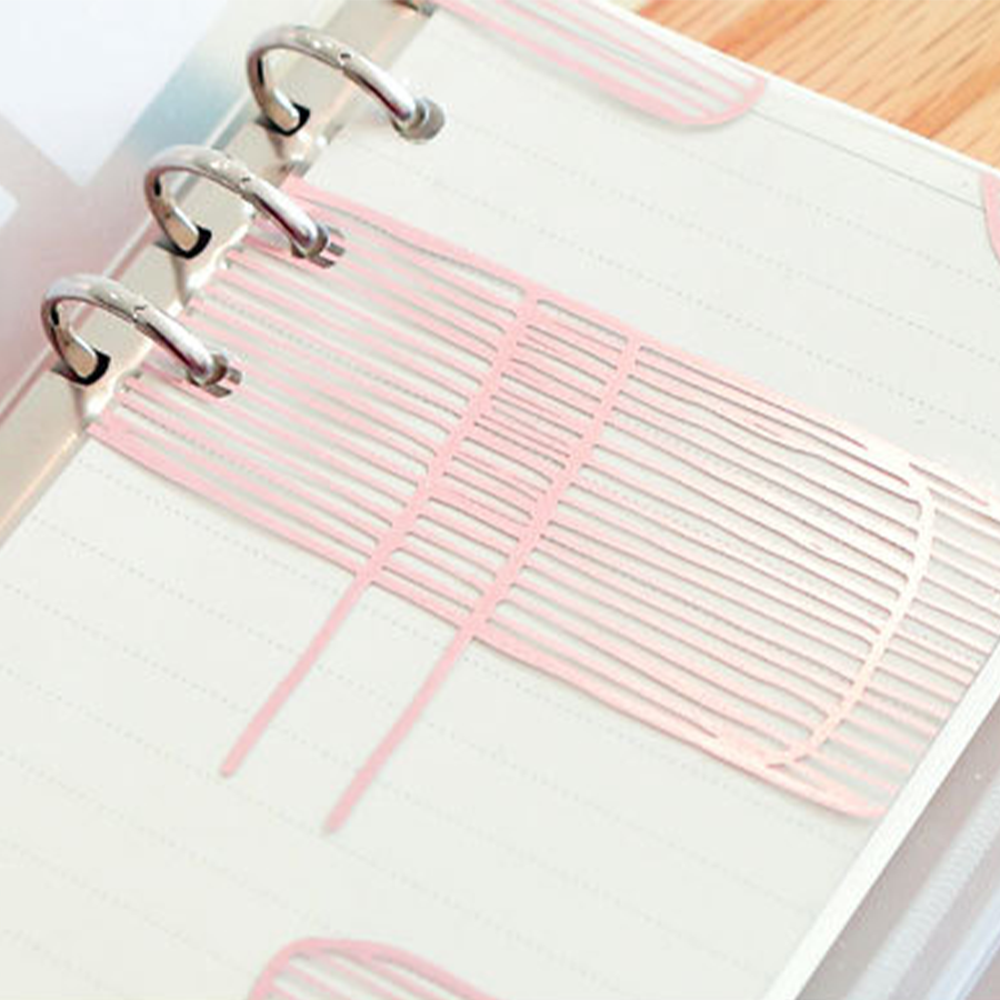5pcs A5 leaf style Notebook Cl - Index Tab Divider ulasan dan harga