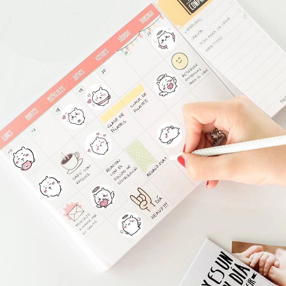 jiyi Stickers Roll 500 Pcs Kaw - Sticker Label Roll ulasan dan harga