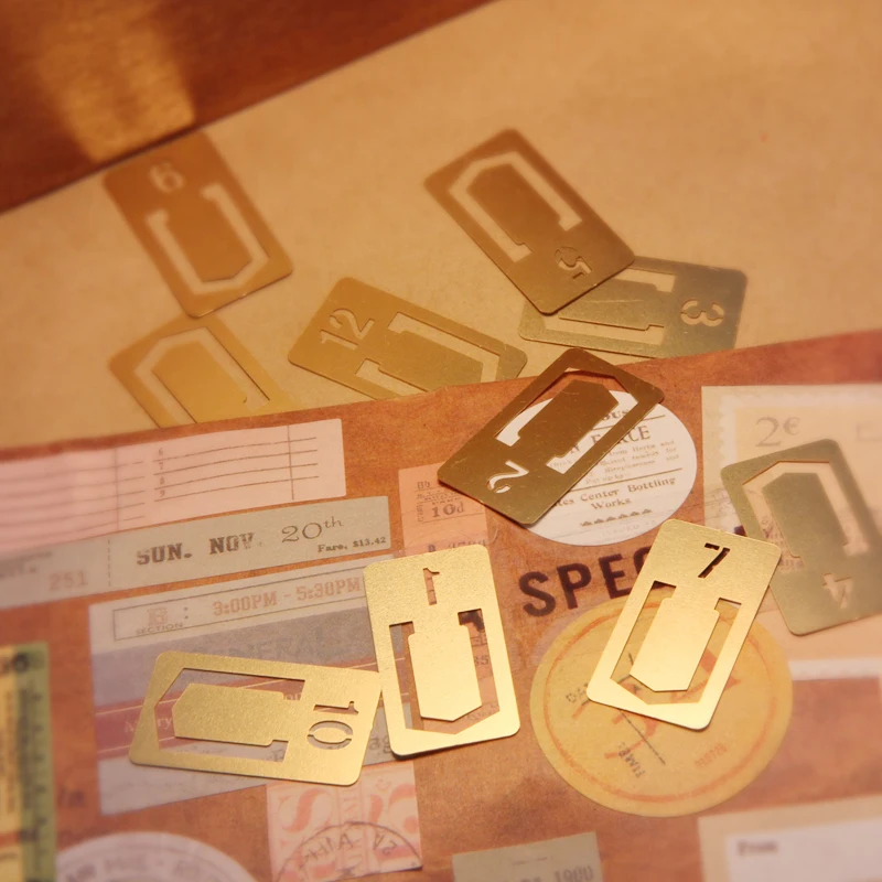 12 Pcs/lot Vintage Copper Book - Stationery Office Supply Store ulasan dan harga
