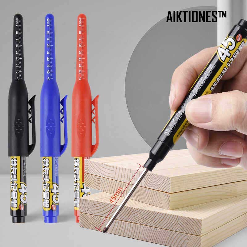 Deep Hole Long Nib Head Marker - Whiteboard Marker Set ulasan dan harga