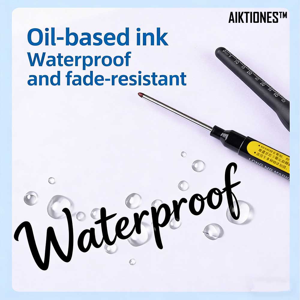 Deep Hole Long Nib Head Marker - Whiteboard Marker Set ulasan dan harga
