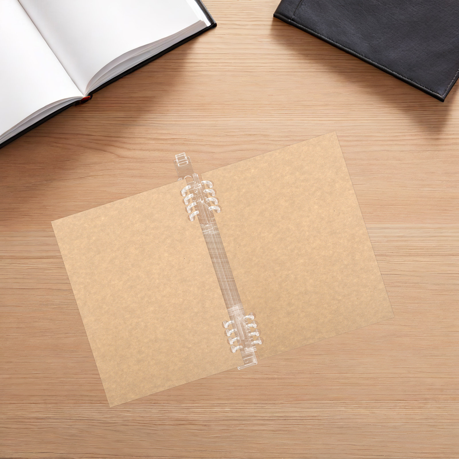10Pcs Spiral Binder Rings 8 Ho - Binding Comb Plastic ulasan dan harga