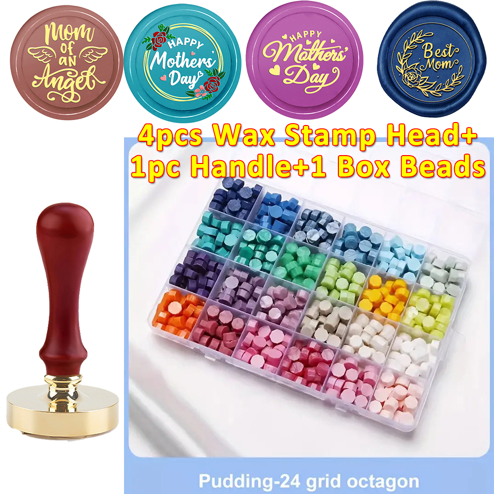 Mother's Day Wax Seal Stamp Se - Wax Seal Stamp Kit ulasan dan harga