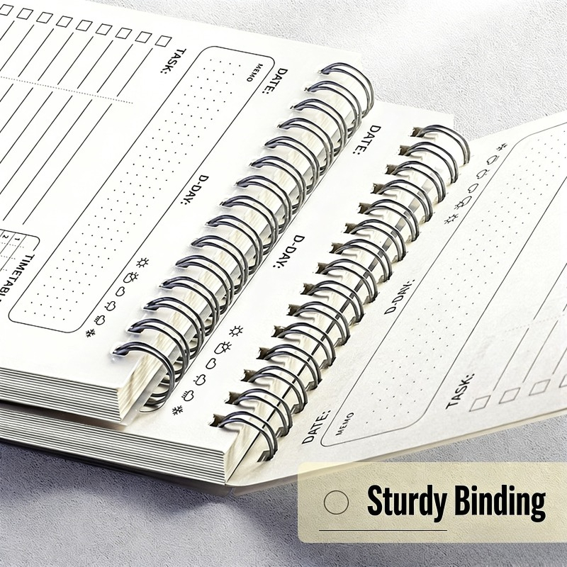 2PCS Planner Agenda Spiral A5  - Office Stationery Supply List ulasan dan harga