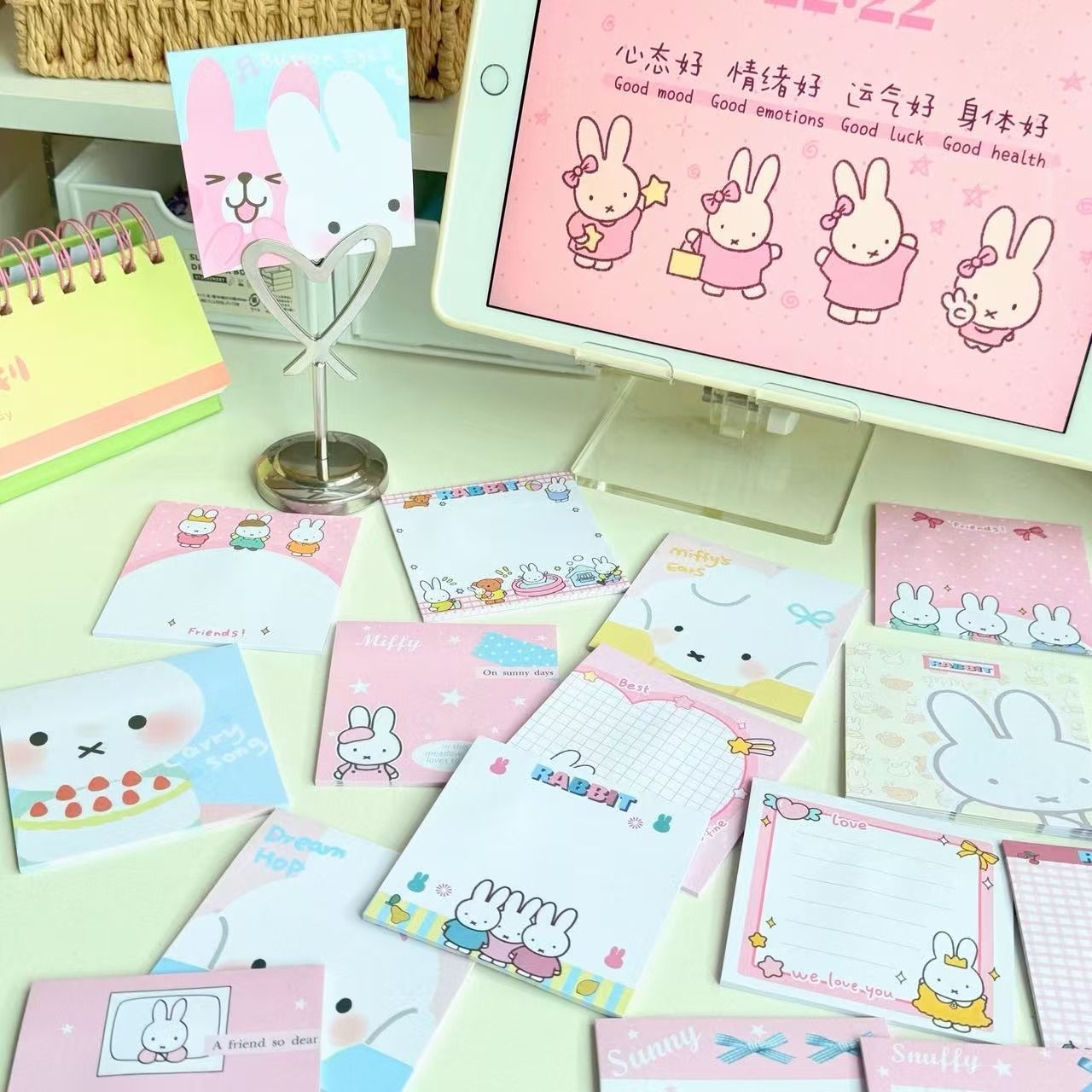 Miffy Cartoon Sticky Notes Sel - Office Supply Office Stationery Items ulasan dan harga