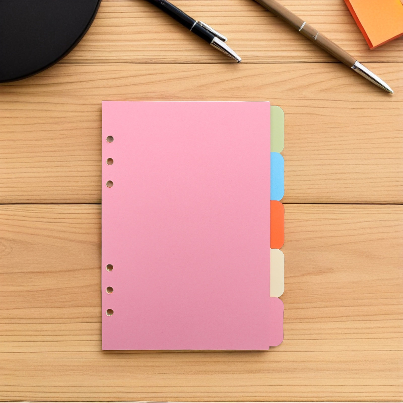 10Pcs Plastic Binder Dividers  - Index Tab Divider ulasan dan harga