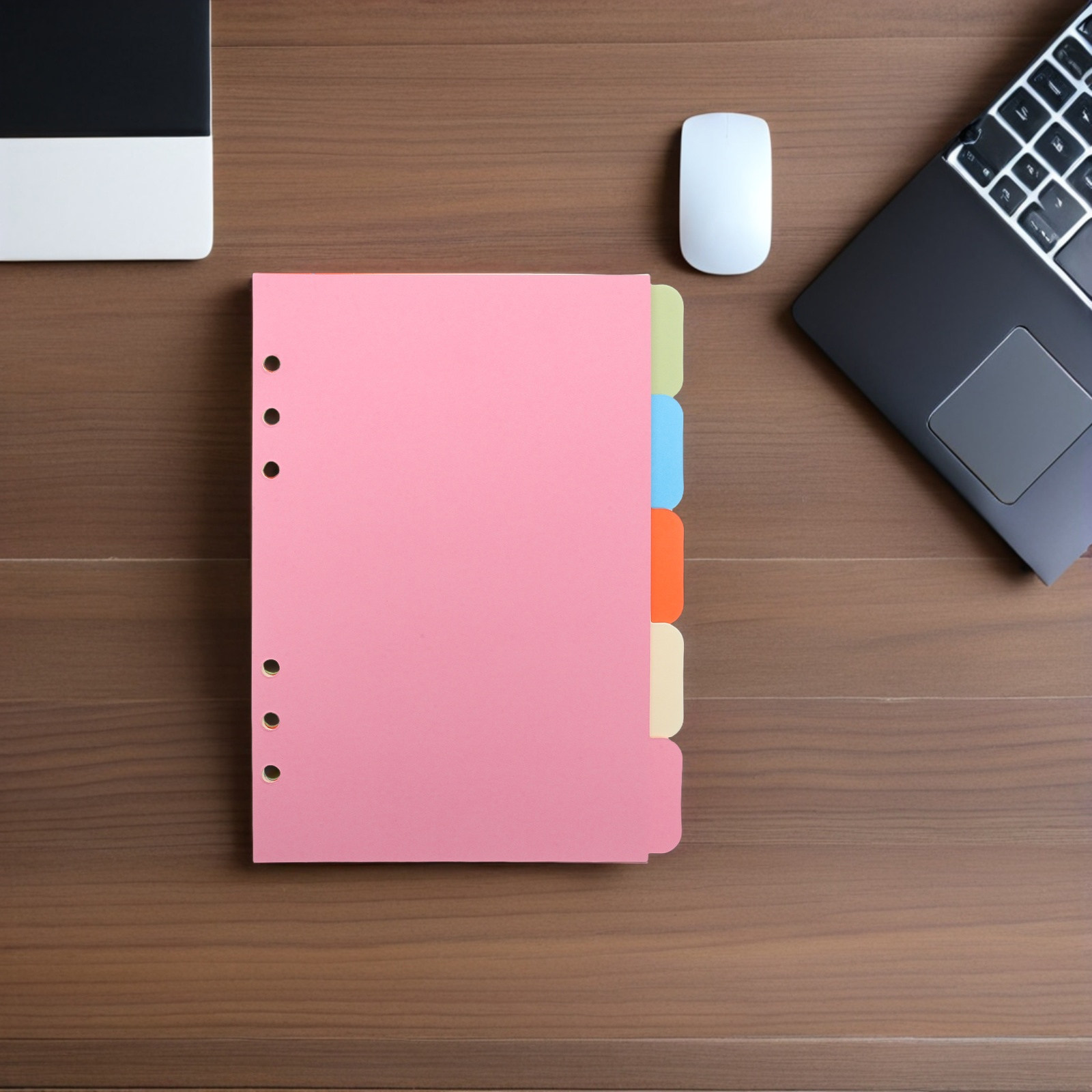 10Pcs Plastic Binder Dividers  - Index Tab Divider ulasan dan harga