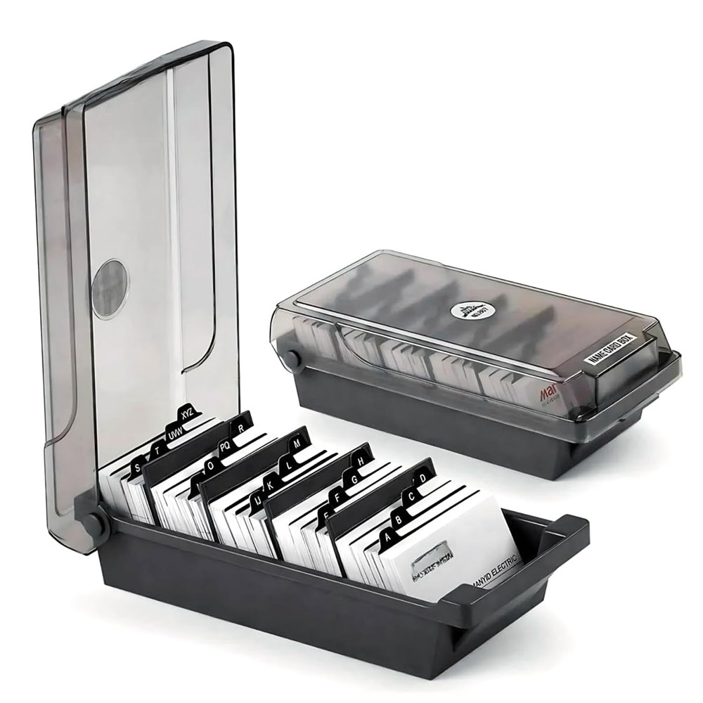 Desktop Business Card Box, Lar - Index Tab Divider ulasan dan harga