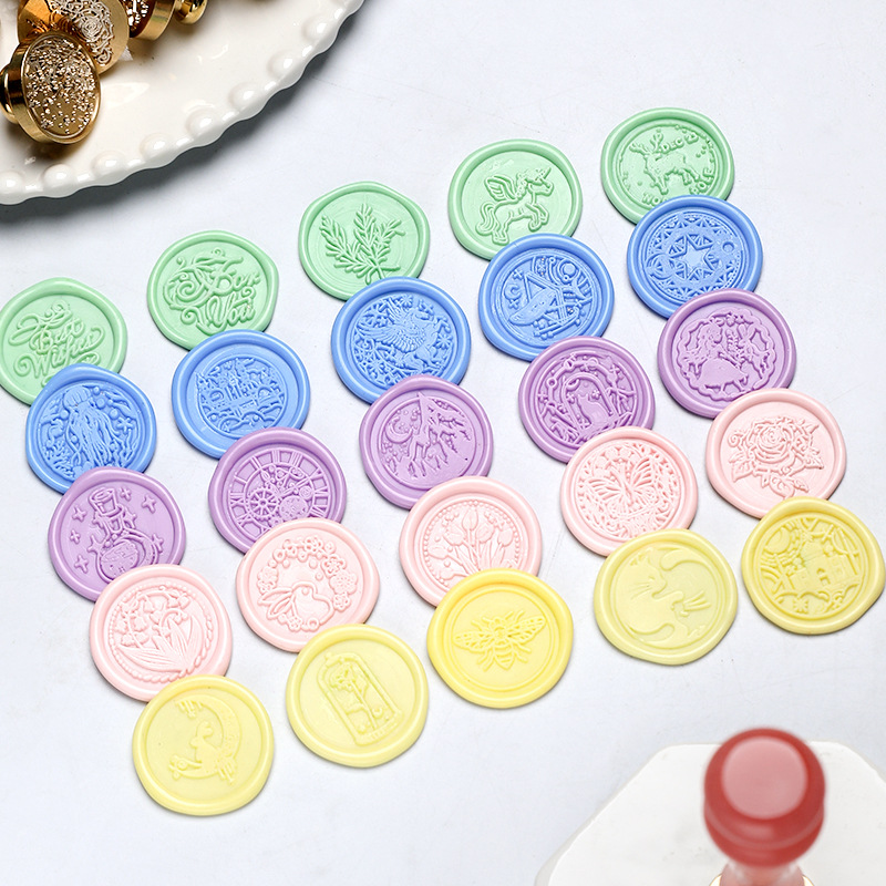 Star Sky Lotus Rose Pattern Wa - Wax Seal Stamp Kit ulasan dan harga