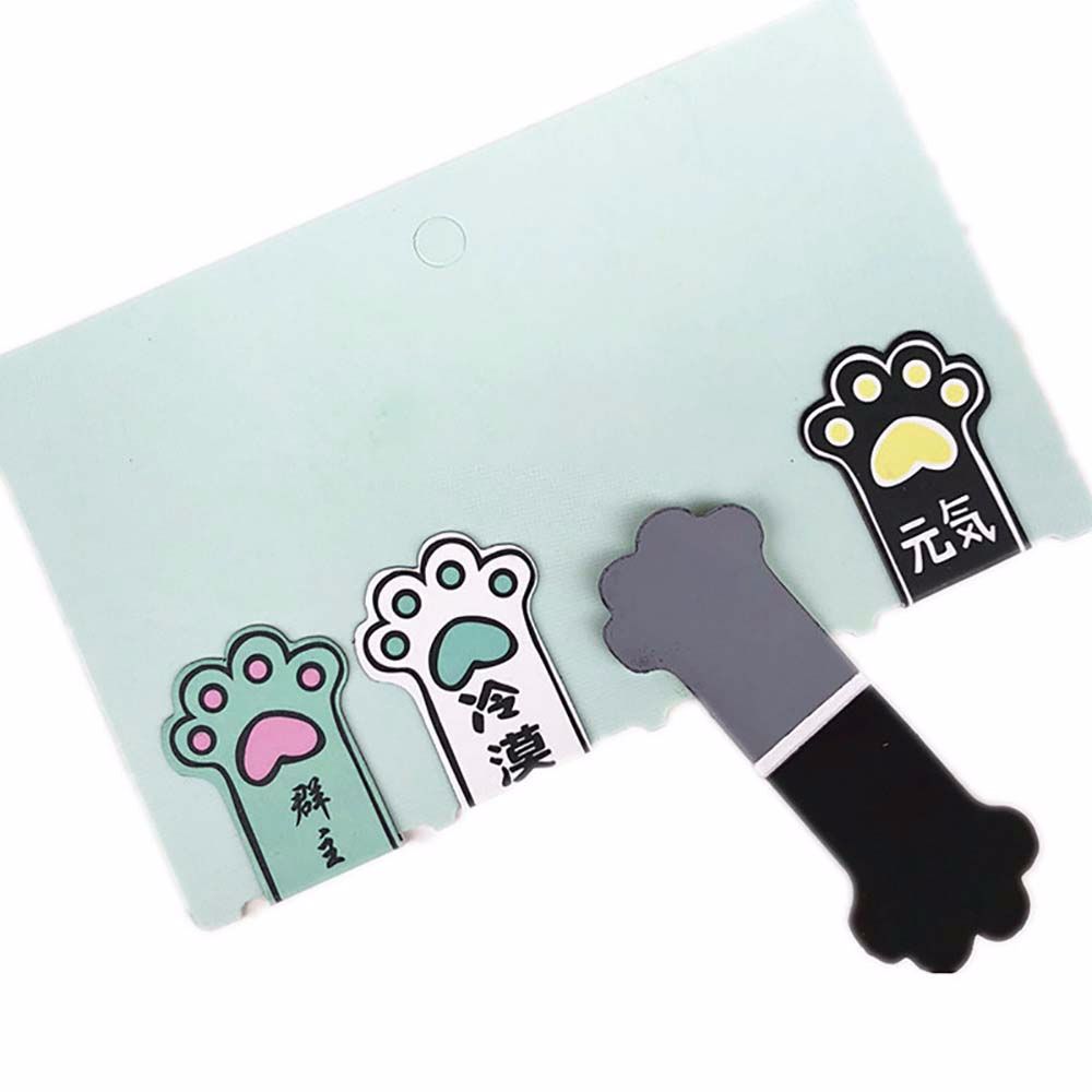 Student Prize 4pcs /Set Catoon - Paperclip Magnetic Set ulasan dan harga