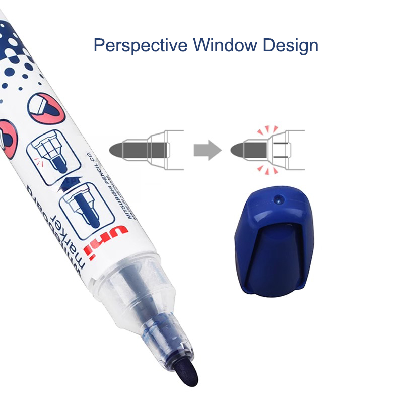 Japan Uni-ball Whiteboard Mark - Whiteboard Marker Set ulasan dan harga