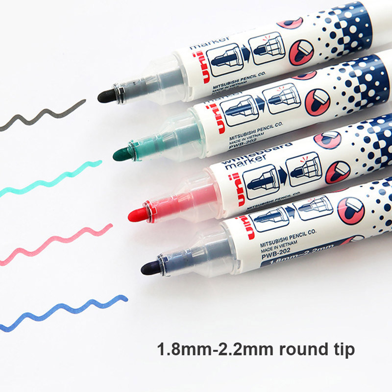 Japan Uni-ball Whiteboard Mark - Whiteboard Marker Set ulasan dan harga