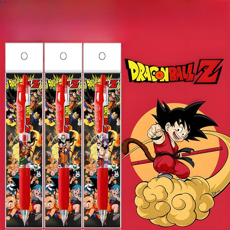 Dragon Ball Red Gel Pen Creati - Office Supply Office Stationery Items ulasan dan harga