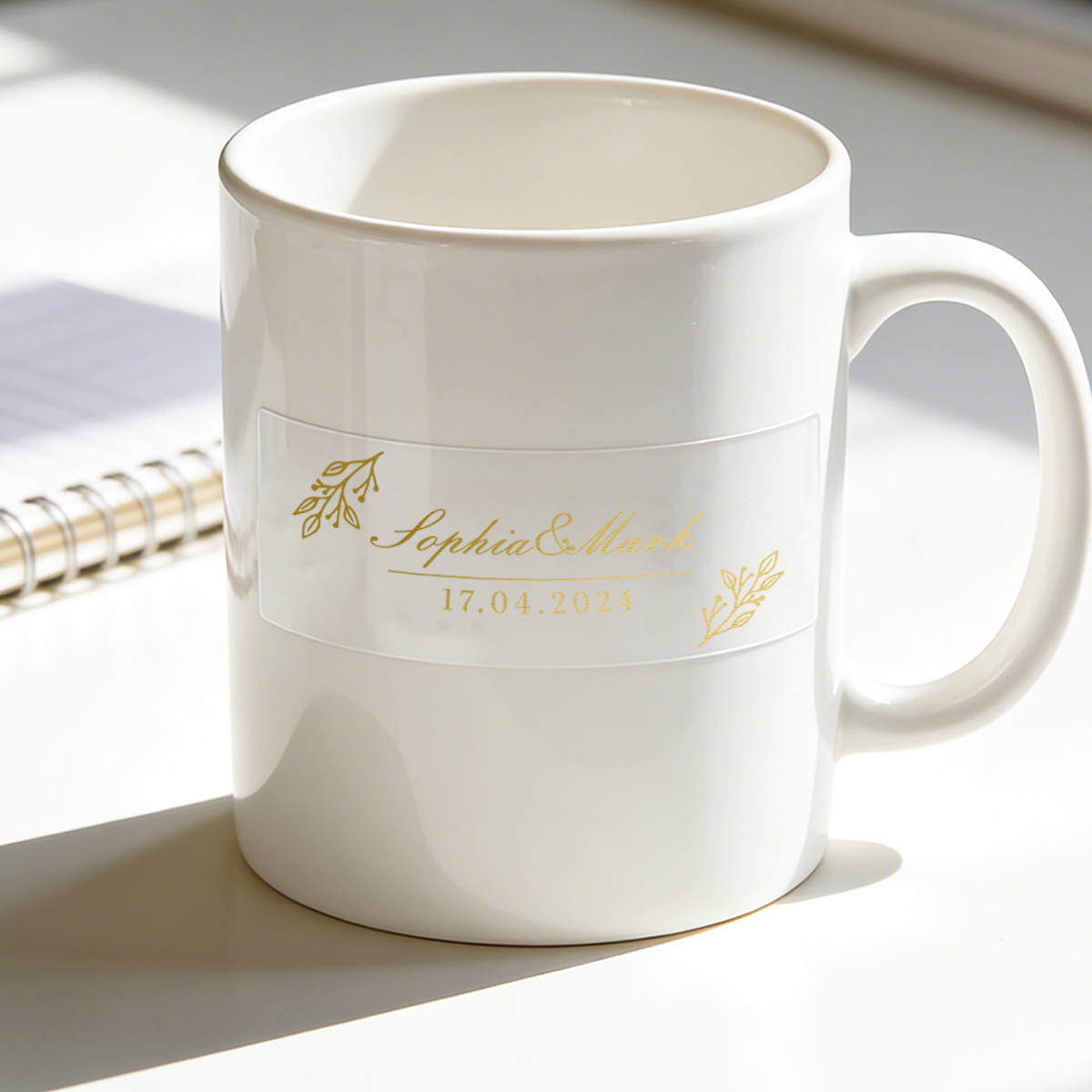 30-300Pcs Custom Wedding Stick - Sticker Label Roll ulasan dan harga
