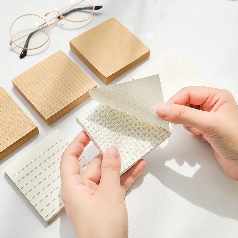 80 Sheets Memo Pad Sticky Note - Office Stationery Supply List ulasan dan harga