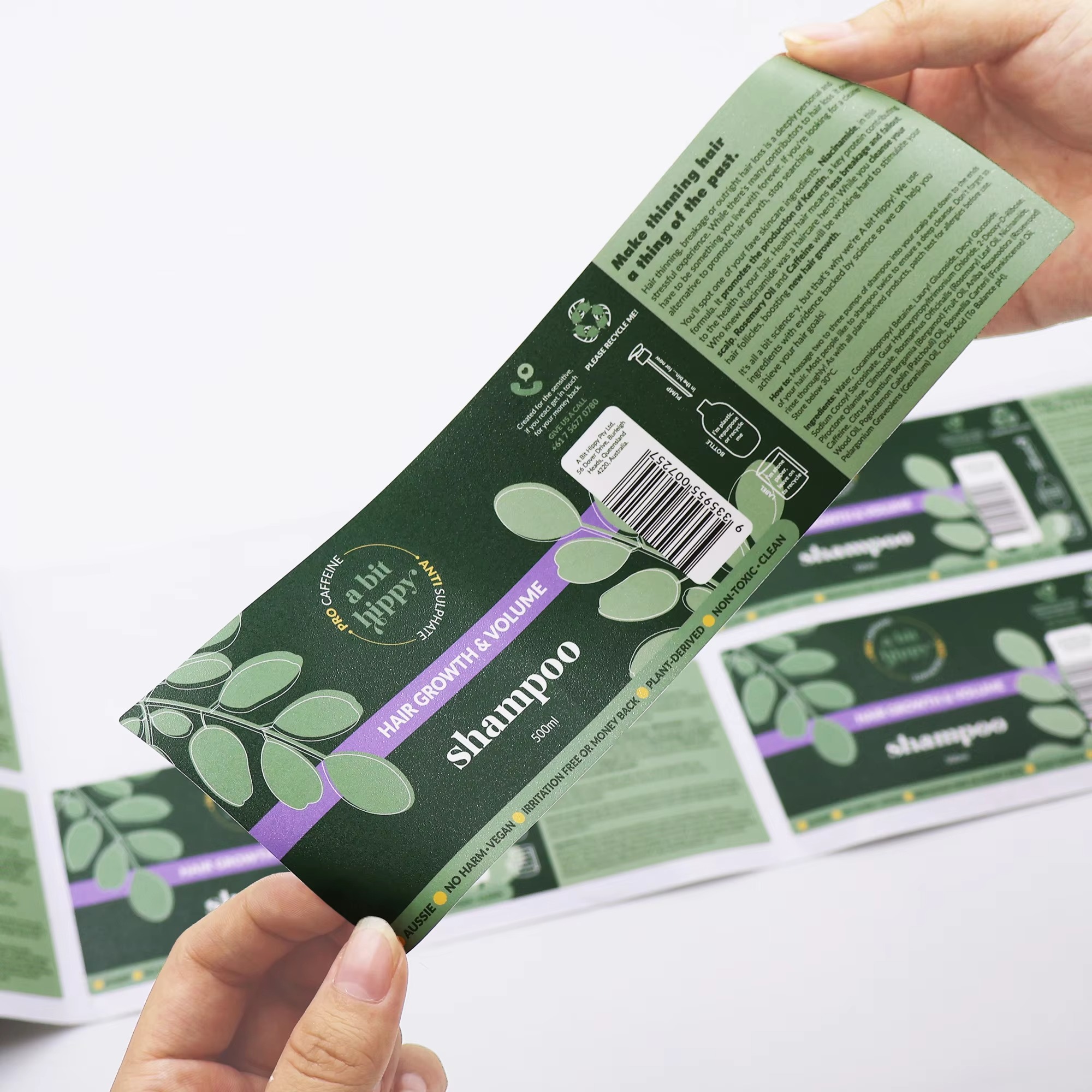 Custom Vinyl Label | Waterproo - Sticker Label Roll ulasan dan harga