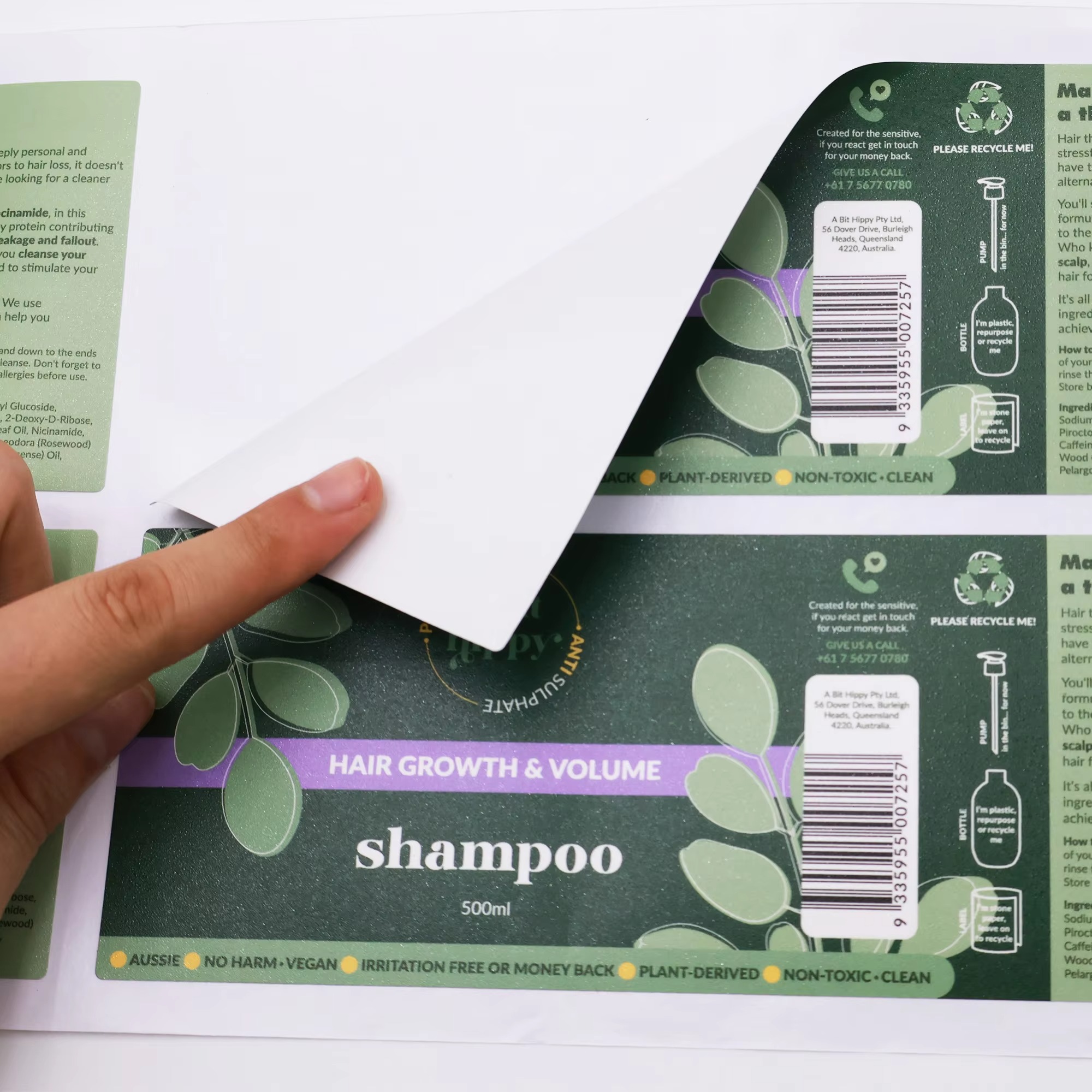 Custom Vinyl Label | Waterproo - Sticker Label Roll ulasan dan harga