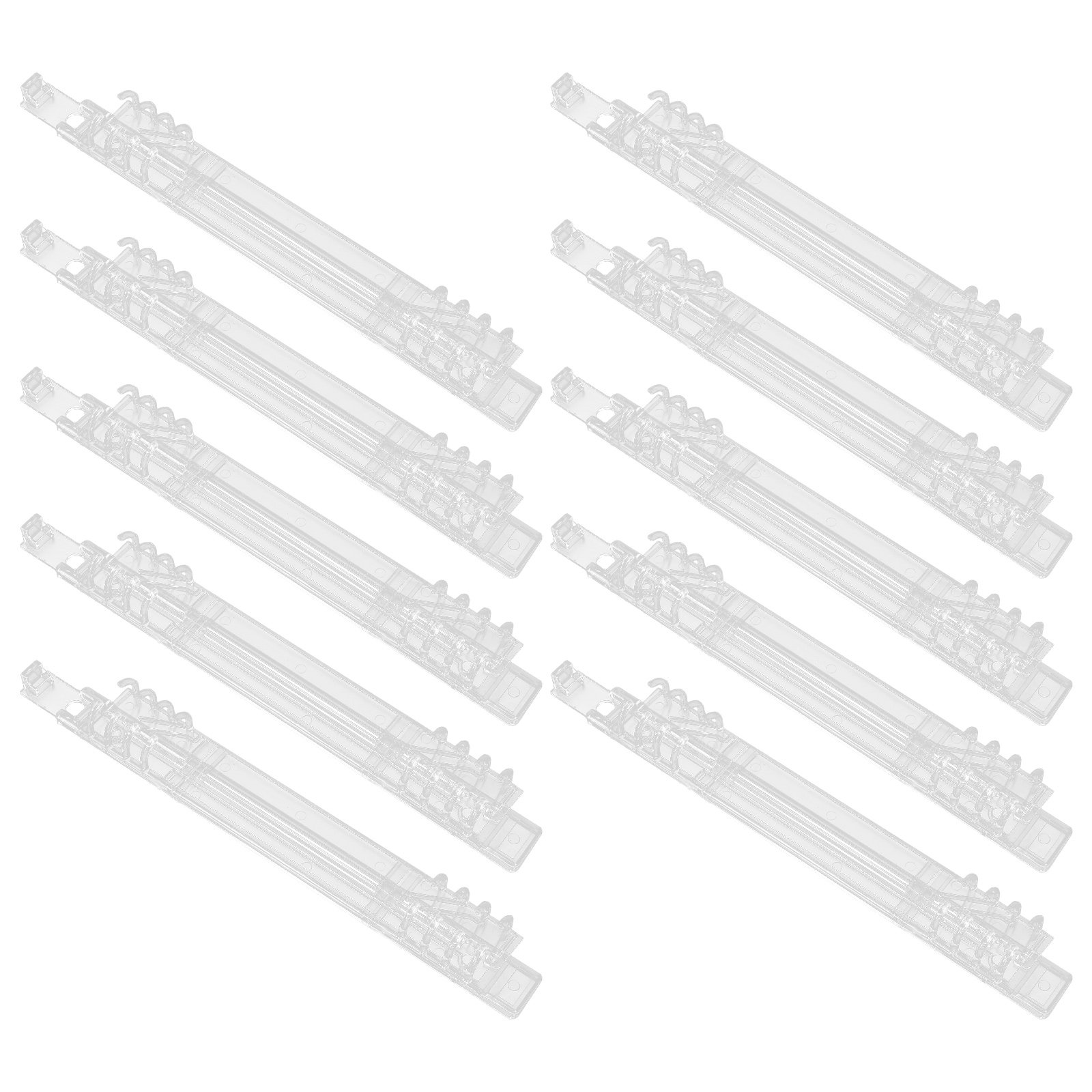 10Pcs Loose Leaf Binder Rings  - Binding Comb Plastic ulasan dan harga