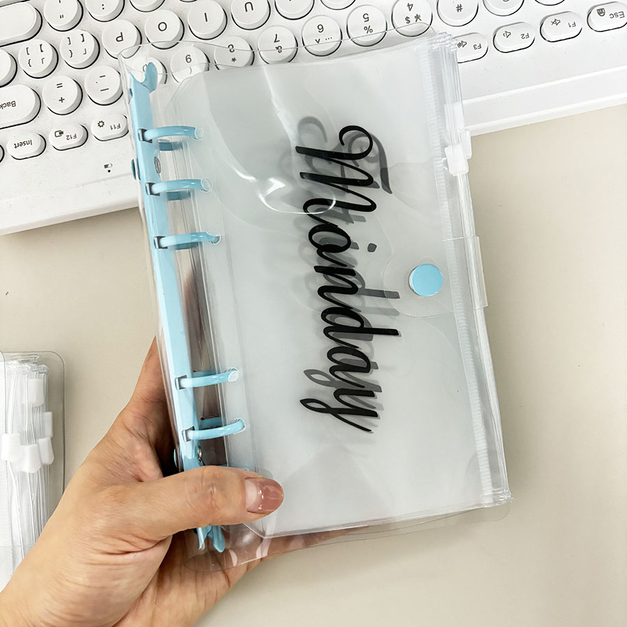 SKYSONIC 1 Set A6 Macarone Bin - Planner Weekly Budget ulasan dan harga