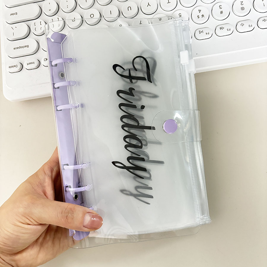 SKYSONIC 1 Set A6 Macarone Bin - Planner Weekly Budget ulasan dan harga