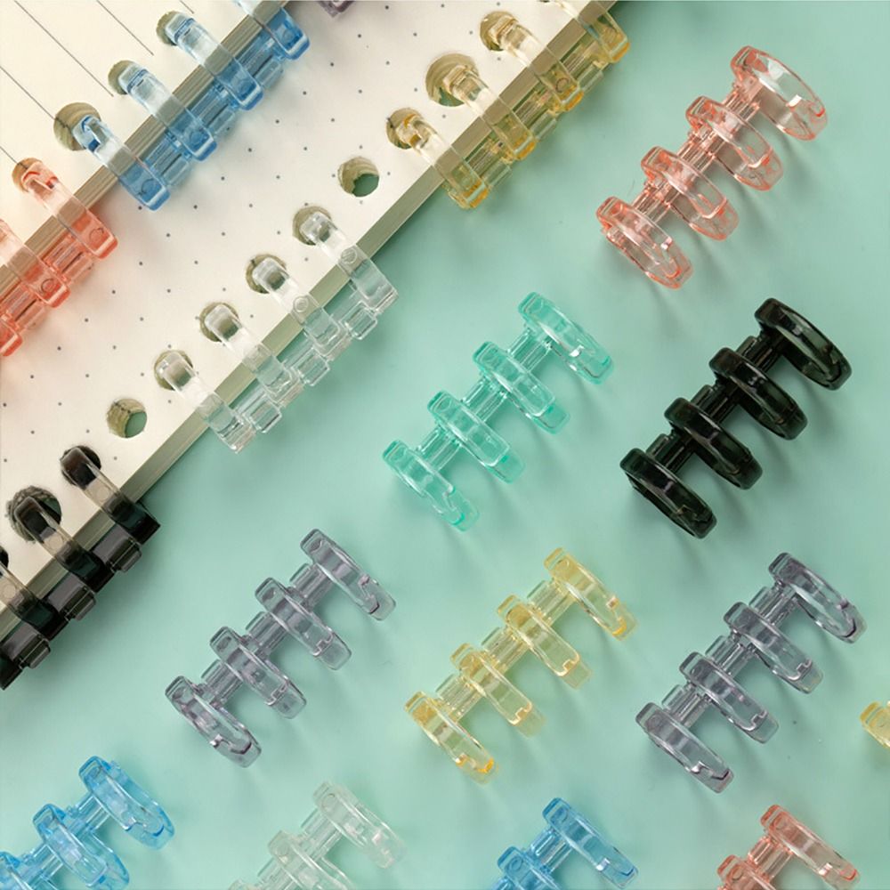 10Pcs Binding Spines Snap Spli - Binding Comb Plastic ulasan dan harga