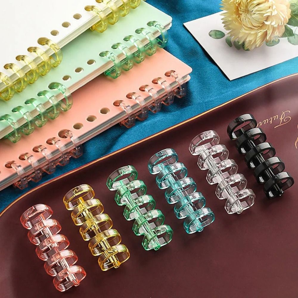 10Pcs Binding Spines Snap Spli - Binding Comb Plastic ulasan dan harga