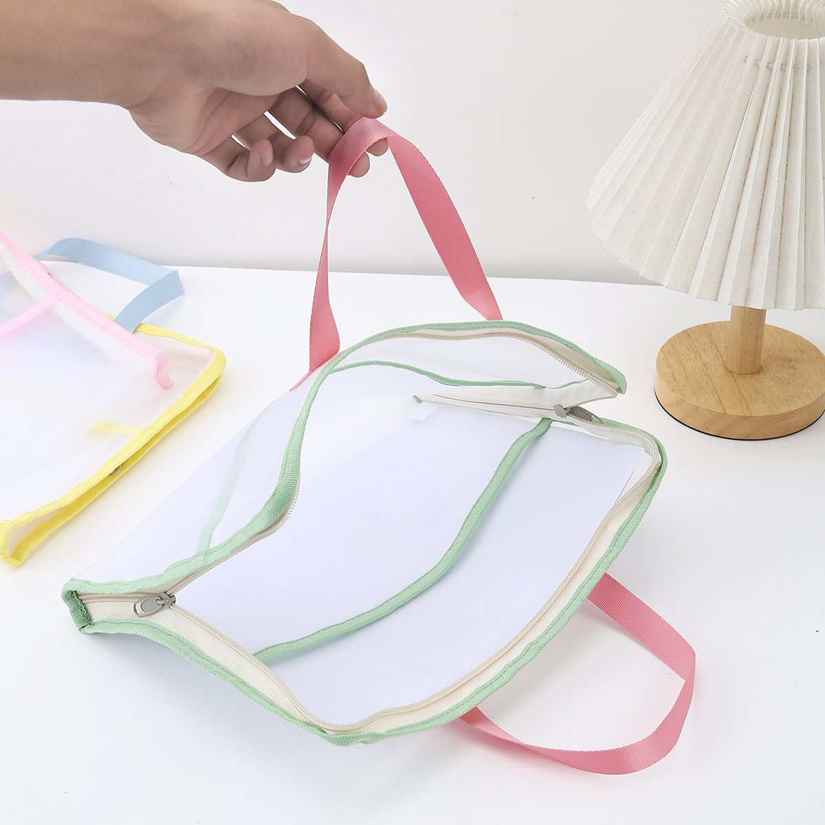 1 PC 3-Layer Classified Storag - Stationery Office Supply Store ulasan dan harga
