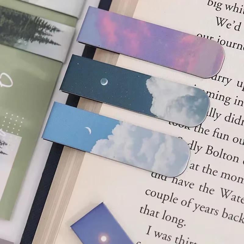 2Pcs/Set Magnetic Bookmarks Be - Paperclip Magnetic Set ulasan dan harga