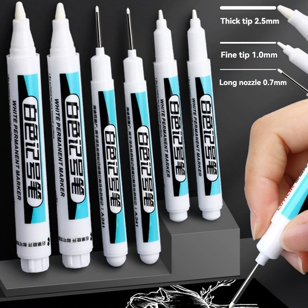 20Pcs White Ink Permanent Mark - Whiteboard Marker Set ulasan dan harga